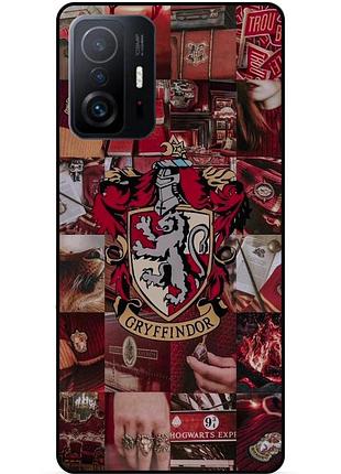 Чохол силіконовий бампер для xiaomi 11t / 11t pro з малюнком ґрифіндор gryffindor гаррі поттер harry potter