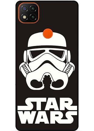 Чехол силиконовый бампер для xiaomi redmi 9c с рисунком звездные войны star wars звездные войны