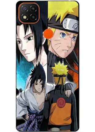 Чехол силиконовый бампер для xiaomi redmi 9c с рисунком наруто узумаки naruto