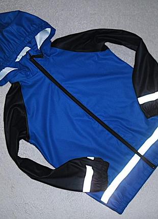 Куртка - дождевик с прорезиненным покрытием mywear active на 9-10 лет. рост 134-140 см.