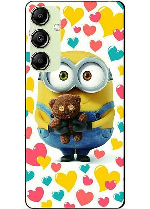 Чехол силиконовый бампер для samsung m23 5g с рисунком миньон боб minion