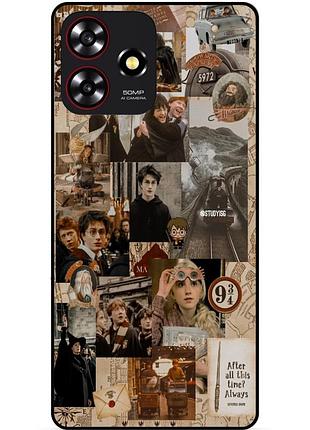 Чехол силиконовый бампер для zte blade a73 harry potter гарри поттер