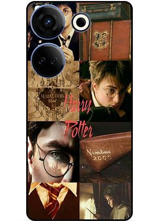 Чохол силіконовий бампер для tecno camon 20 pro з малюнком гаррі поттер harry potter