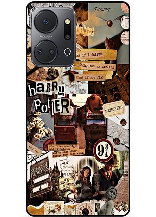 Чехол силиконовый бампер для huawei honor x7a гарри поттер harry potter