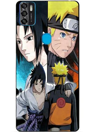 Чехол силиконовый бампер для zte blade a7s с рисунком наруто узумаки naruto