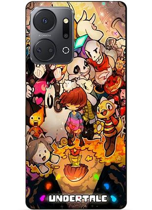 Чехол силиконовый бампер для huawei honor x7a с рисунком андертейл undertale