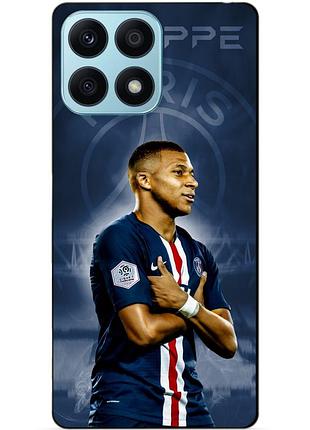 Силіконовий бампер чохол для huawei honor x8a з малюнком мбаппе псж mbappe