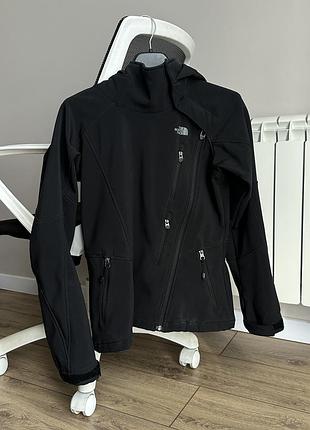 Вітровка софтшелл the north face, куртка tnf жіноча