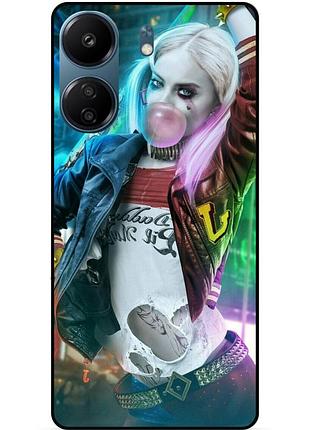 Чехол силиконовый бампер для xiaomi poco c65 с рисунком harley quinn харли квинн joker