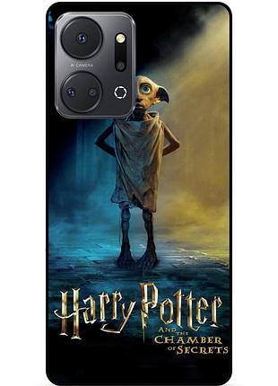 Чехол силиконовый бампер для huawei honor x7a с рисунком добби dobby гарри поттер harry potter