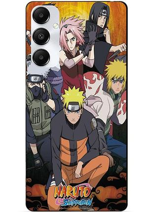 Чехол силиконовый бампер для samsung m35 5g с рисунком naruto наруто аниме