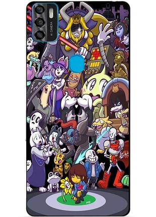 Силіконовий чохол бампер для zte blade a7s з малюнком undertale андертейл