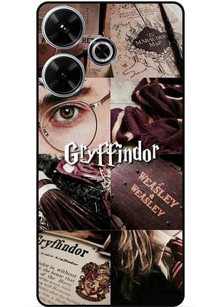 Чехол силиконовый бампер для infinix hot 30 (x6831) с рисунком gryffindor гриффиндор гарри поттер harry potter