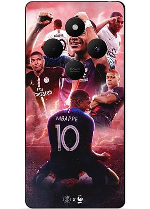 Силіконовий бампер чохол для xiaomi redmi 14c з малюнком кіліан мбаппе mbappe