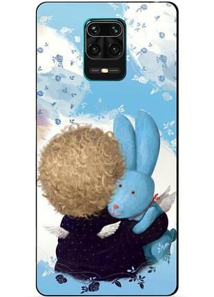 Чехол силиконовый бампер для xiaomi redmi note 9s с рисунком любимый зайка гапчинская