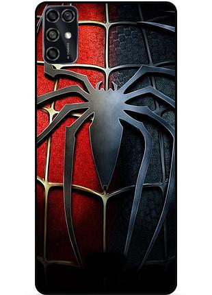 Чехол силиконовый бампер для zte blade v2020 smart с рисунком человек паук spider man