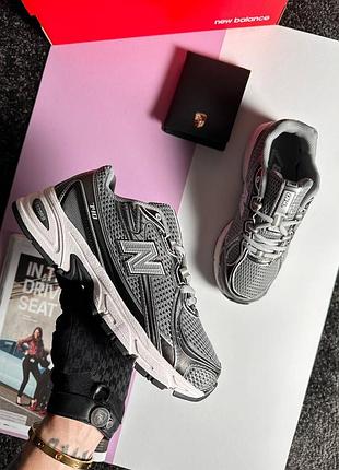 Женские кроссовки new balance 740 grey silver white