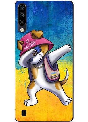Чехол силиконовый бампер для zte blade a7 2020 с рисунком пес патрон калуш kalush