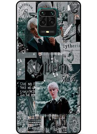 Чохол силіконовий бампер для xiaomi redmi note 9 pro з малюнком slytherin слизерин драко малфой гаррі поттер