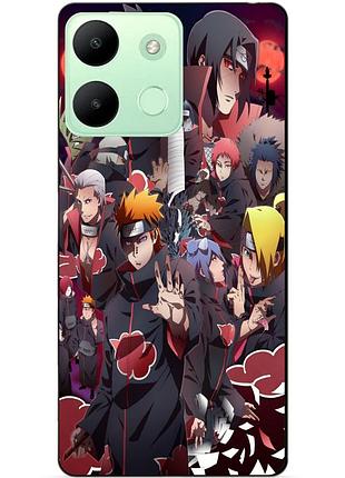 Чехол силиконовый бампер для infinix smart 7 hd с рисунком наруто naruto аниме
