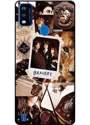 Чехол силиконовый бампер для zte blade a51 с картинкой гарри поттер harry potter