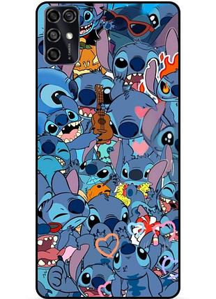 Чехол силиконовый бампер для zte blade v2020 smart лило и стич stitch