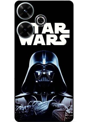 Чехол силиконовый бампер для infinix hot 30 (x6831) с рисунком star wars звездные войны дарт вейдер