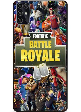 Силіконовий чохол бампер для zte blade v2020 smart гра fortnite фортнайт