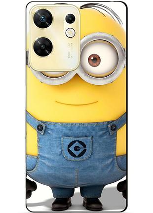 Чехол силиконовый бампер для infinix zero 30 4g с рисунком миньон стюарт minion