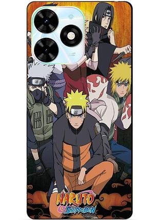 Силіконовий чохол бампер для infinix smart 8 (x6525) з малюнком naruto наруто аніме