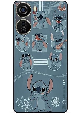 Силіконовий бампер чохол для zte nubia neo 5g з картинкою стіч stitch