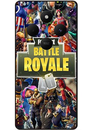 Чехол силиконовый бампер для xiaomi redmi 14c игра fortnite фортнайт