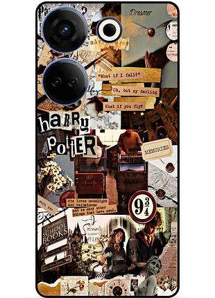 Чехол силиконовый бампер для tecno camon 20 pro гарри поттер harry potter