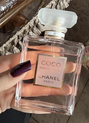 Chanel coco mademoiselle 100 ml. жіночі парфуми шанель коко мадмуазель 100 мл. оригинал уценка без коробки
