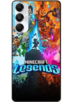 Силіконовий чохол бампер для samsung m35 5g гра майнкрафт minecraft