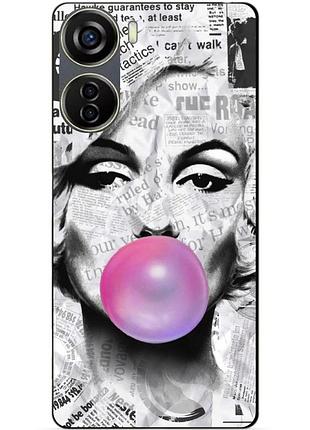 Силіконовий чохол бампер для zte nubia neo 5g з малюнком мерілін монро marilyn monroe