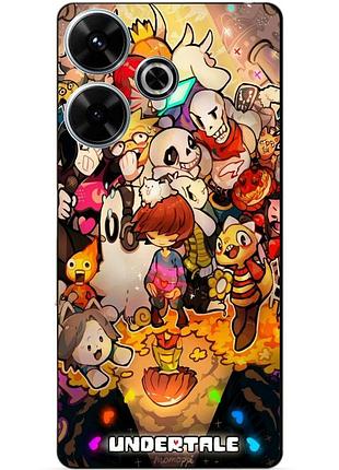 Чехол силиконовый бампер для infinix hot 30 play (x6835b) с рисунком андертейл undertale