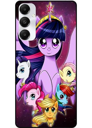 Чехол силиконовый бампер для samsung m35 5g с рисунком пони my little pony