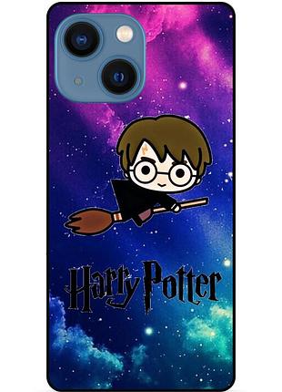 Чехол силиконовый бампер для iphone 13 mini с рисунком гарри поттер harry potter квиддич