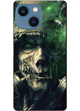 Чехол силиконовый бампер для iphone 14 plus с рисунком сталкер пугало джо́натан крейн бэтмен