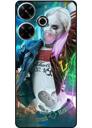 Чехол силиконовый бампер для infinix hot 30 (x6831) с рисунком harley quinn харли квинн joker