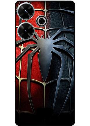 Силіконовий чохол бампер для infinix hot 30 play (x6835b) з малюнком людина-павук spider man
