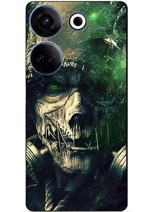 Силіконовий чохол бампер для tecno camon 20 pro з малюнком сталкер опудало джонатан крейн бетмен