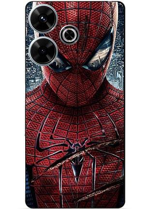 Чехол силиконовый бампер для infinix hot 30 (x6831) человек паук spider man