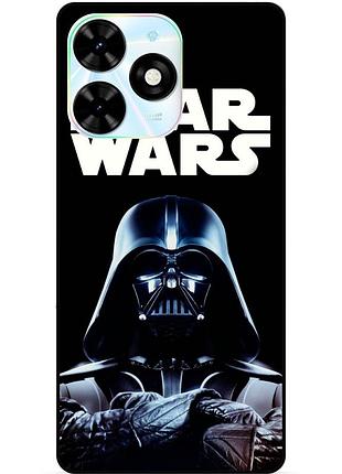 Силіконовий бампер чохол для infinix smart 8 (x6525) з малюнком star wars зоряні війни дарт вейдер