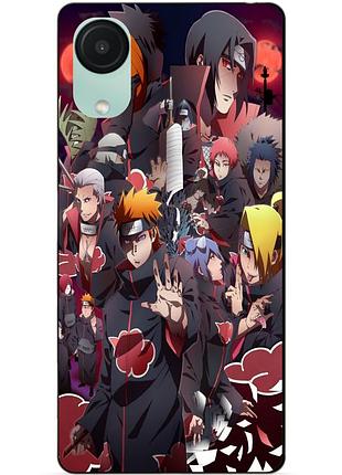 Силіконовий чохол бампер для samsung a03 core з малюнком наруто naruto аніме