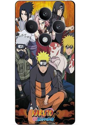 Силіконовий чохол бампер для oppo reno 12fs з малюнком naruto наруто аніме