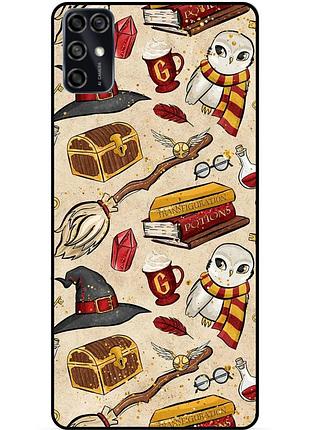 Чехол силиконовый бампер для zte blade v2020 smart с картинкой gryffindor гриффиндор гарри поттер harry potter