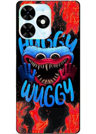 Чехол силиконовый бампер для infinix smart 8 (x6525) с рисунком хагги вагги huggy wuggy