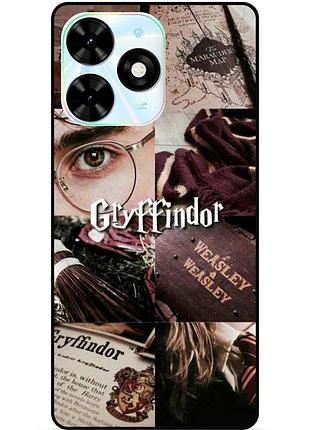 Чехол силиконовый бампер для infinix smart 8 plus (x6526) с рисунком gryffindor гриффиндор гарри поттер harry